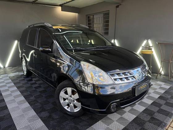 NISSAN GRAND LIVINA 1.8 S 16V FLEX 4P MANUAL NISSAN GRAND LIVINA 1.8 S 16V FLEX 4P MANUAL
